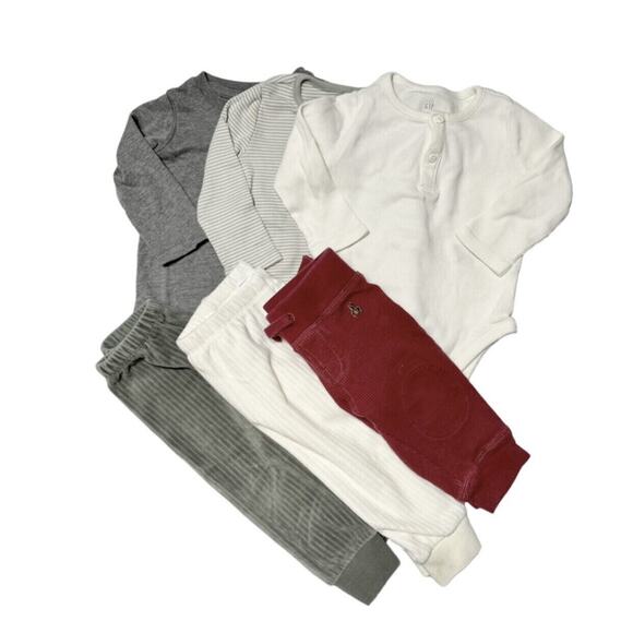 Gap Mix And Match 6 Piece Bundle Size 6-12m - Picture 1 of 10